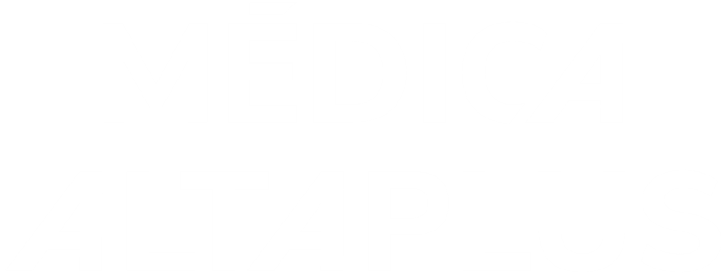 Médica AltaPlus Logo Blanco